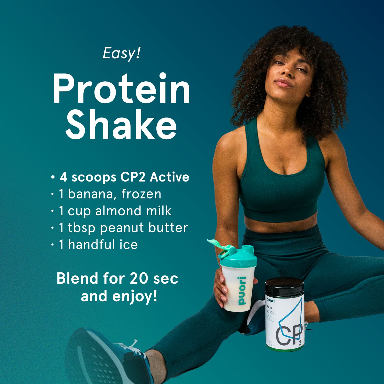 CP2 Whey Protein & Collagen Blend, Bourbon Vanilla Flavor